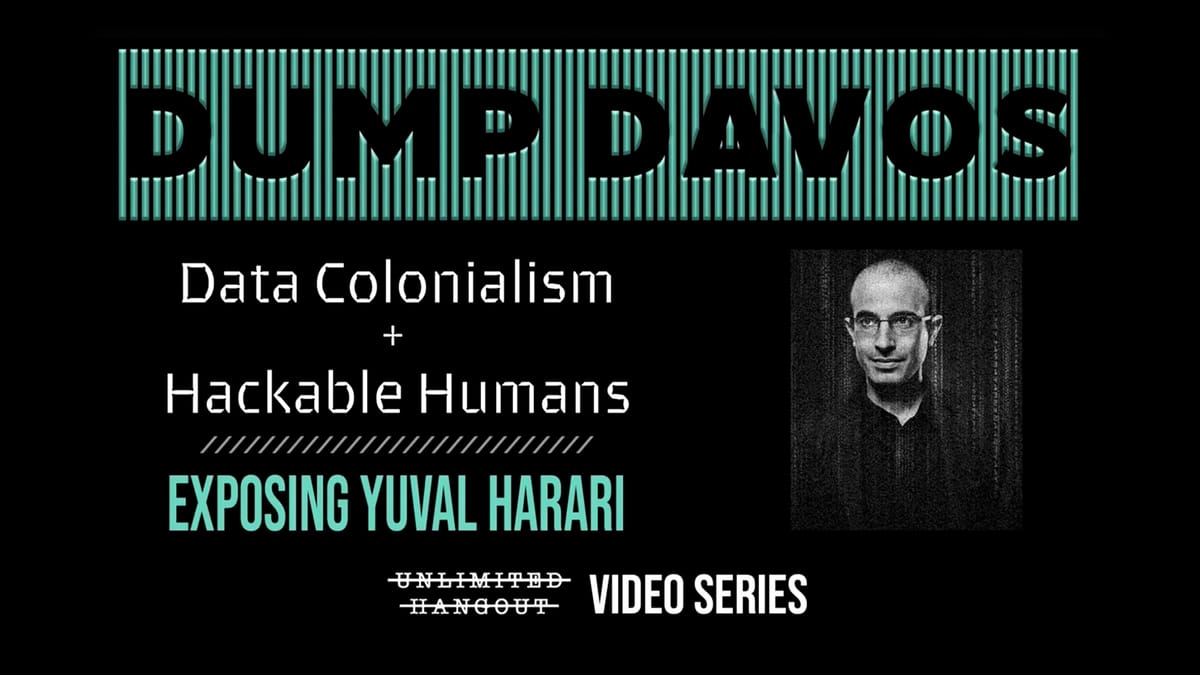 Dump Davos #1: Data Colonialism & Hackable Humans