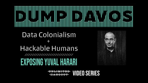 Dump Davos #1: Data Colonialism & Hackable Humans